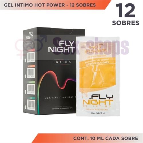 HOT POWER GEL INTIMO 10 CC X 12 UNID.